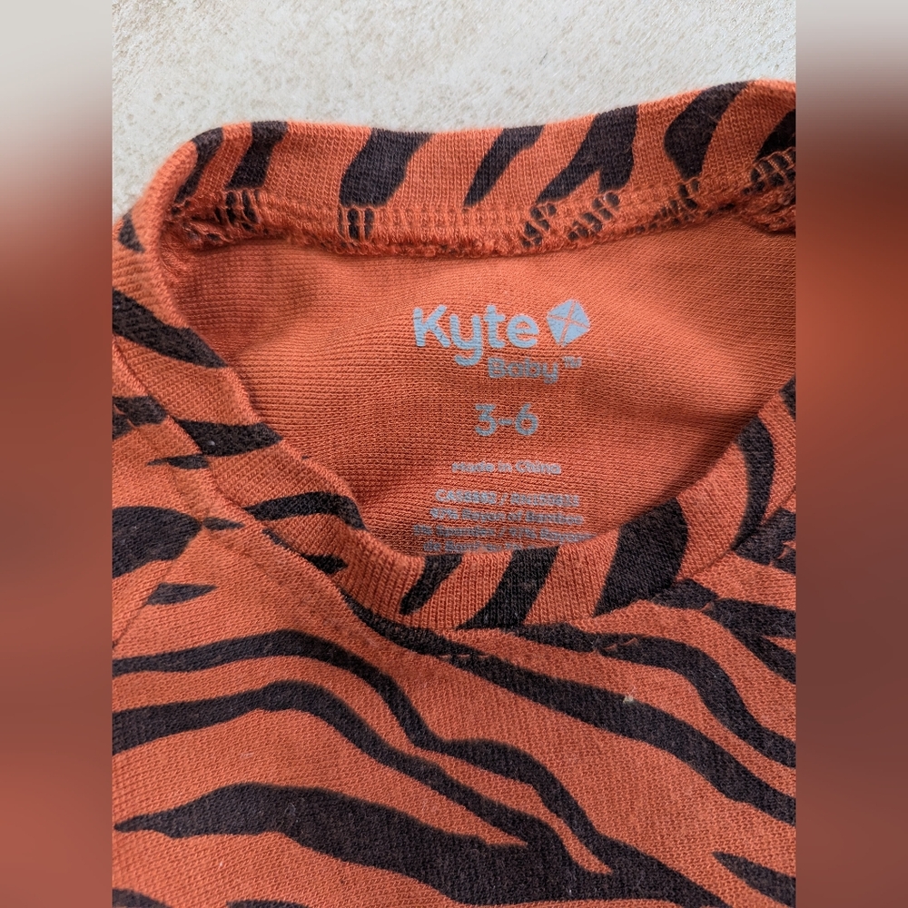 Kyte Jogger Set In Rust Tiger - Picture 4 of 5